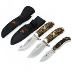 Ozark Trail Fixed Blade Hunting Knife 5-Piece Set