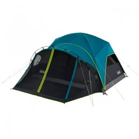 Coleman 4-Person Carlsbad Dark Room Dome Camping Tent with Screen Room