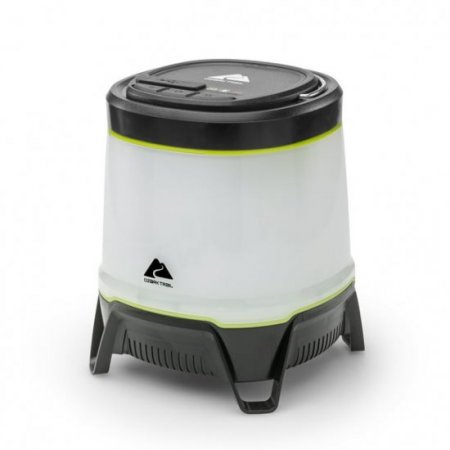 Ozark Trail 750 Lumen Hybrid Power LED Camping Lantern, Built-in Rechargeable & 3D Batteries