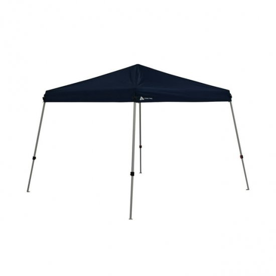 Ozark Trail 10\' x 10\' Slant Leg Canopy, Michigan Navy, Outdoor Canopy