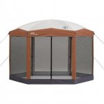 Coleman 12 x 10 Back Home? Instant Setup Canopy Sun Shelter Screen House, 1 Room, Brown