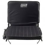 Coleman 17 In OneSource Foldable Rechargeable Heated Stadium Seat, Black