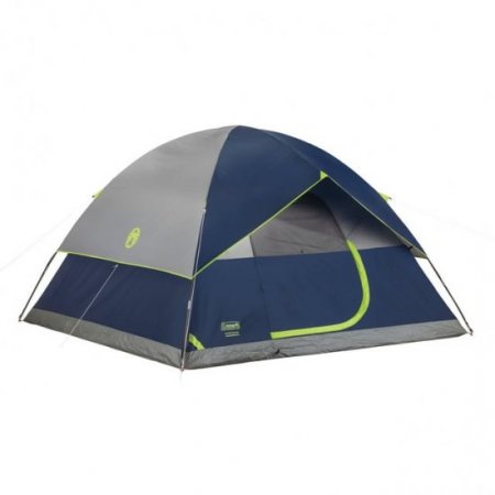 Coleman 6-Person Sundome Dome Camping Tent, Blue