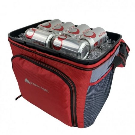 Ozark Trail 36 Can Soft Sided Cooler, Red