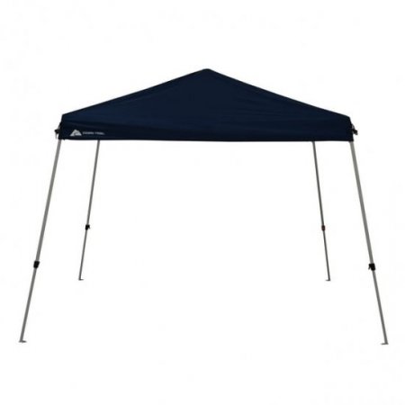 Ozark Trail 10' x 10' Instant Slant Leg Canopy, Dusty Blue, outdoor canopy