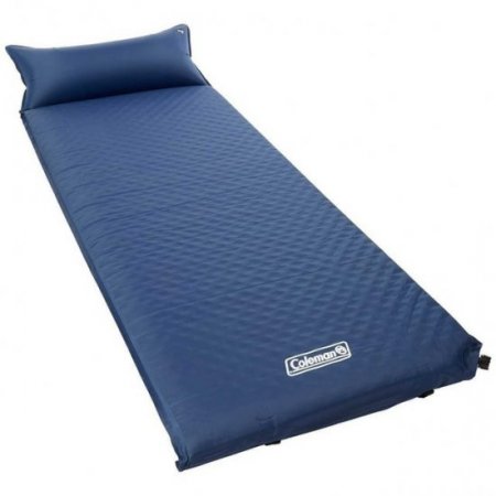 Coleman Self-Inflating Sleeping Camp Pad with Pillow, 76" x 25"