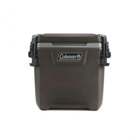 Coleman Convoy High Performance Series 28qt Hard Ice Chest Cooler, Brown, 17.75"' x'13.25" x 19.5"