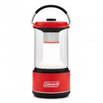 Coleman 800 Lumens LED Outdoor Camping Light Lantern w/ BatteryGuard, Red