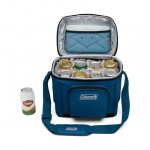 Coleman CHILLER 16 Can Insulated Soft Cooler Bag, Blue