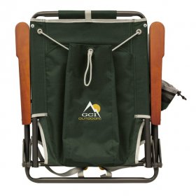 GCI Outdoor Wilderness Backpack Folding Camping Chair, Hunter