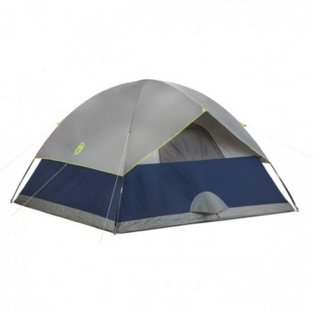 Coleman 6-Person Sundome Dome Camping Tent, Blue