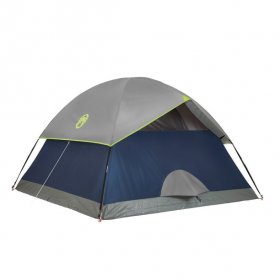 Coleman 3-Person Sundome Dome Camping Tent, Blue