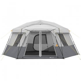 Ozark Trail 17' x 15' Person Instant Hexagon Cabin Tent, Sleeps 11