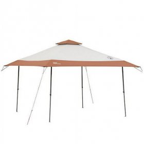 Coleman Shelter 13x13 Shade and Canopy, Home & Tailgate Canopy, Pop Up Style, Beach Shade Tent, UPF 50+, Sun Shelter