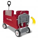 Radio Flyer, 3-in-1 Tailgater Wagon with Canopy, Folding Wagon, Red