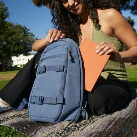 Ozark Trail Sling Pack, Blue Indigo, Polyester Messenger Bag, Adult, Teen