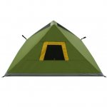 Ozark Trail 2-Person Pop up Instant Hub Tent, Green, Dimensions: 57.48"x88.58"x51.18", 7.5 lbs.