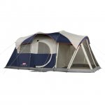 Coleman 6-Person Elite Weathermaster Lighted Cabin Tent with Screen Room