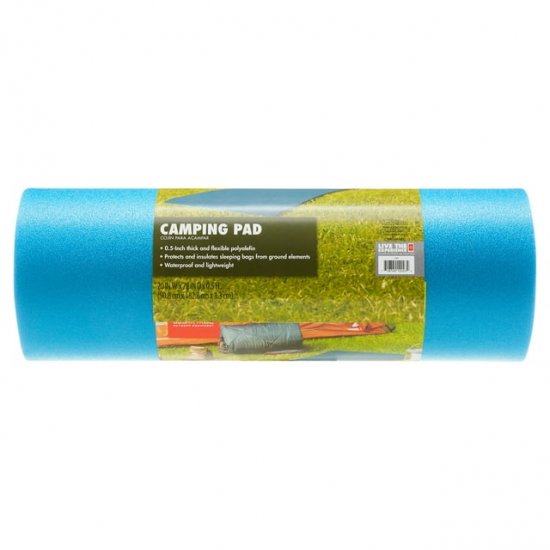 Ozark Trail Closed Cell Foam Blue Camp Sleeping Pad