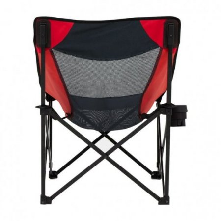 Ozark Trail Camping Chair, Red and Gray