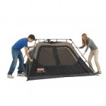 Coleman Gray Instant Setup Cabin Tent for 4 People with 1 Room