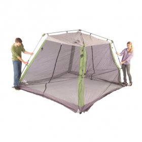 Coleman 10'x10' Slant Leg Instant Canopy Screen House (100 Sq. ft Coverage)