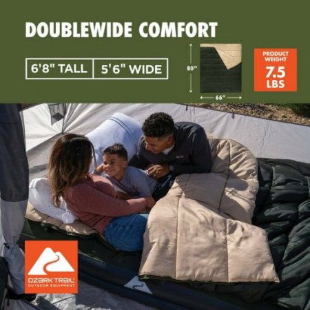 Ozark Trail 35F Doublewide Sleeping Bag