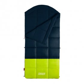 Coleman Kompact 40 Degree F Big & Tall Contour Sleeping Bag, Space