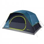 Coleman Skydome 8-Person Camping Tent-Dark Room Skydome 8-Person Camping Tent