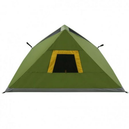 Ozark Trail 2-Person Pop up Instant Hub Tent, Green, Dimensions: 57.48"x88.58"x51.18", 7.5 lbs.