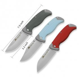 Ozark Trail Folding Pocket Knife Combo Set, Multi-Color, 6 Pieces