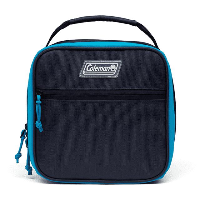 Coleman XPAND Insulated Soft Cooler Lunchbox 8\" x 8.25\" x 11.74\", Blue